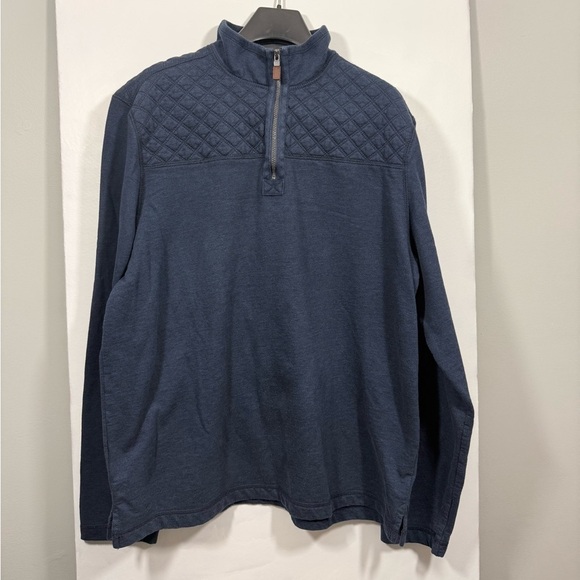 G.H. Bass & Co. Other - G.H. Bass & Co. Men's Dark Blue Zip-Up Sweater Size Large